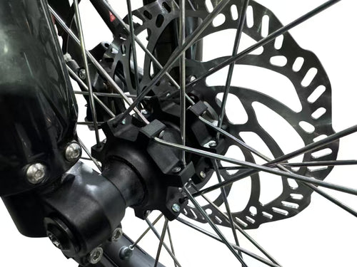 De rem van de E Ride Pro mini