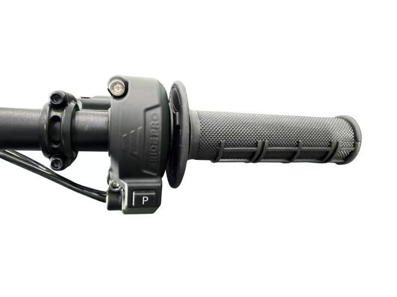 De gashendel van de E Ride Pro mini